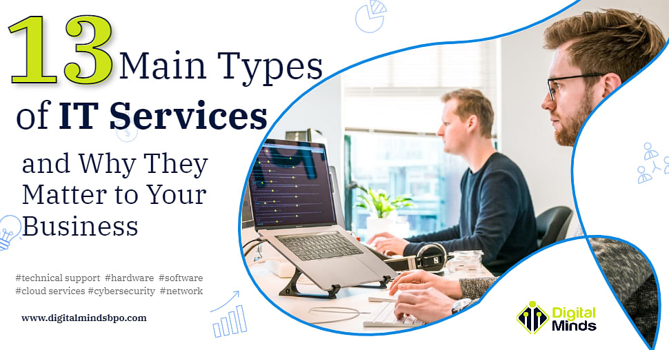 13 Main Types of IT Services and How Will They Help Your Business