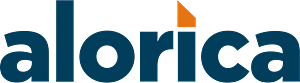Alorica logo featuring the company name in lowercase with an orange accent on the letter